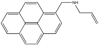 1-(2-Propenylaminomethyl)pyrene Struktur