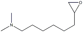 N,N-Dimethyl-7-octen-1-amine oxide Struktur