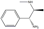 (1R,2S)-1-Phenyl-N'-methyl-1,2-propanediamine Struktur