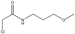 N-(3-Methoxypropyl)-2-chloroacetamide Struktur