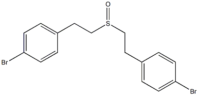 (4-Bromobenzyl)methyl sulfoxide Struktur