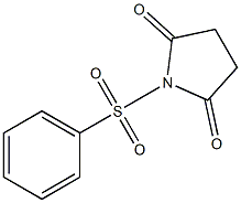 N-Phenylsulfonylsuccinimide Struktur