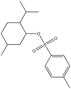 p-Toluenesulfonic acid p-menthane-3-yl ester Struktur