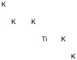 Titanium pentapotassium Struktur