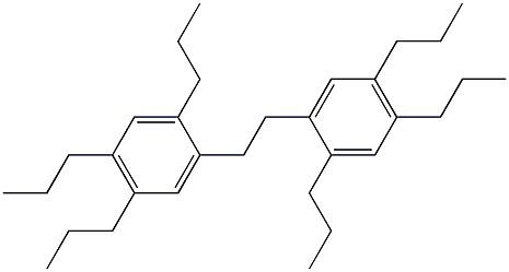 2,2'-Ethylenebis(1,4,5-tripropylbenzene) Struktur