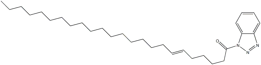 1-(1-Oxo-6-tetracosenyl)-1H-benzotriazole Struktur