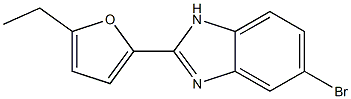 5-Bromo-2-(5-ethylfuran-2-yl)-1H-benzimidazole Struktur