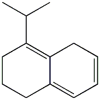 1,2,3,5-Tetrahydro-4-isopropylnaphthalene Struktur