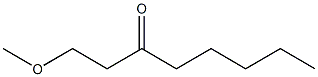 1-Methoxy-3-octanone Struktur