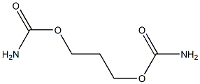 1,3-Propanediol dicarbamate Struktur