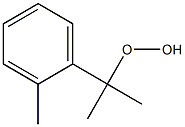 1-(o-Tolyl)-1-methylethyl hydroperoxide Struktur