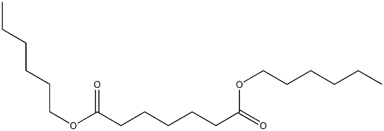 Pimelic acid dihexyl ester Struktur