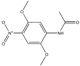 N-(2,5-Dimethoxy-4-nitrophenyl)acetamide Struktur