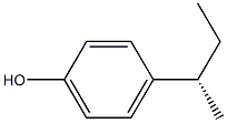 (+)-p-[(S)-sec-Butyl]phenol Struktur