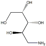 1-Amino-1-deoxy-L-ribitol Struktur