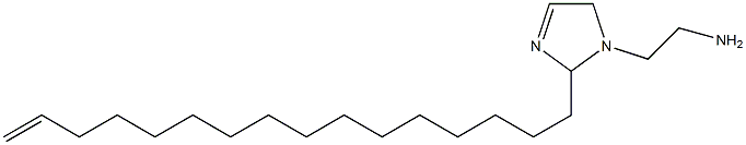 1-(2-Aminoethyl)-2-(15-hexadecenyl)-3-imidazoline Struktur