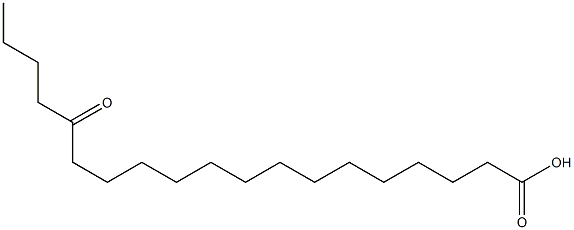 15-Oxononadecanoic acid Struktur