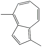 1,4-Dimethylazulene Struktur