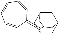 2-(2,4,6-Cycloheptatrien-1-ylidene)adamantane Struktur