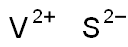 Vanadium monosulfide Struktur