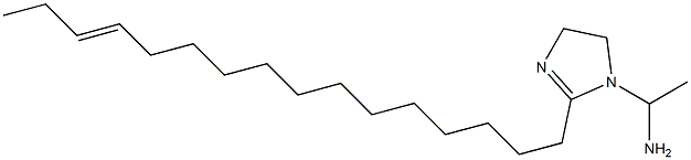 1-(1-Aminoethyl)-2-(13-hexadecenyl)-2-imidazoline Struktur