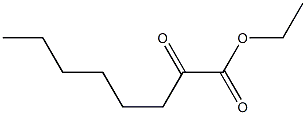 2-Ketocaprylic acid ethyl ester Struktur