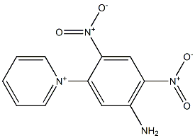 1-(2,4-Dinitro-5-aminophenyl)pyridinium Struktur