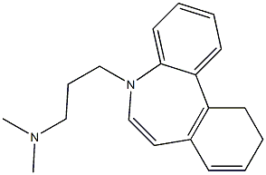 10,11-Dihydro-5-(3-dimethylaminopropyl)dibenzazepine Struktur