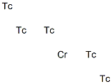 Chromium pentatechnetium Struktur