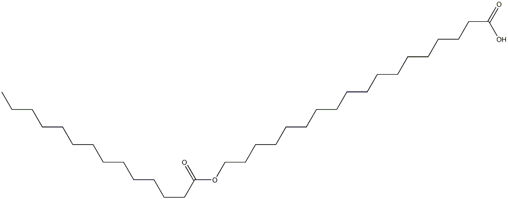 18-Myristoyloxystearic acid Struktur