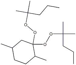 2,5-Dimethyl-1,1-bis(1,1-dimethylbutylperoxy)cyclohexane Struktur