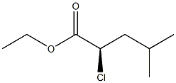 [R,(+)]-2-Chloro-4-methylvaleric acid ethyl ester Struktur