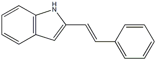 2-[(E)-Styryl]-1H-indole Struktur