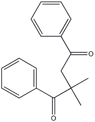 2,2-Dimethyl-1,4-diphenylbutane-1,4-dione Struktur