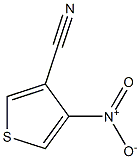 4-Nitro-3-cyanothiophene Struktur