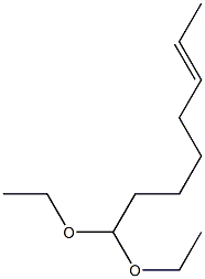 6-Octenal diethyl acetal Struktur