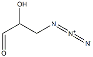 3-Azido-2-hydroxypropanal Struktur