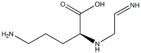 N2-(2-Iminoethyl)-L-ornithine Struktur