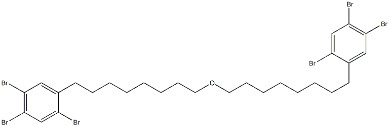 2,4,5-Tribromophenyloctyl ether Struktur