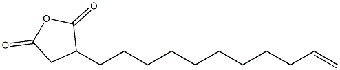 3,4-Dihydro-3-(10-undecenyl)-2,5-furandione Struktur