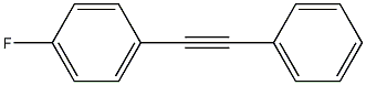 4-(Phenylethynyl)phenyl fluoride Struktur