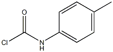 p-Tolylcarbamic acid chloride Struktur