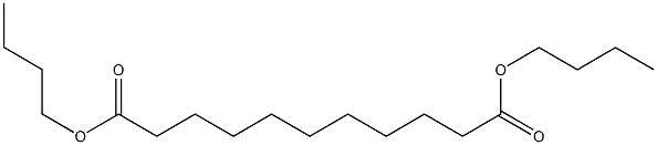 Undecanedioic acid dibutyl ester Struktur