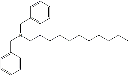 Undecyldibenzylamine Struktur