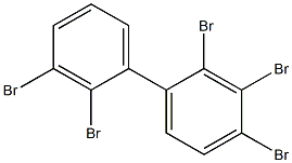 2,2',3,3',4-Pentabromo-1,1'-biphenyl Struktur