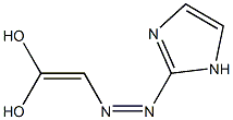 2-[(Z)-[2,2-Dihydroxyethenyl]azo]-1H-imidazole Struktur