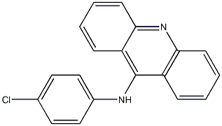 N-(4-Chlorophenyl)-9-acridinamine Struktur