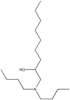 1-Dibutylamino-2-nonanol Struktur