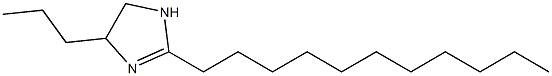 4-Propyl-2-undecyl-2-imidazoline Struktur