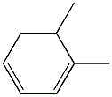 1,6-Dimethyl-1,3-cyclohexadiene Struktur